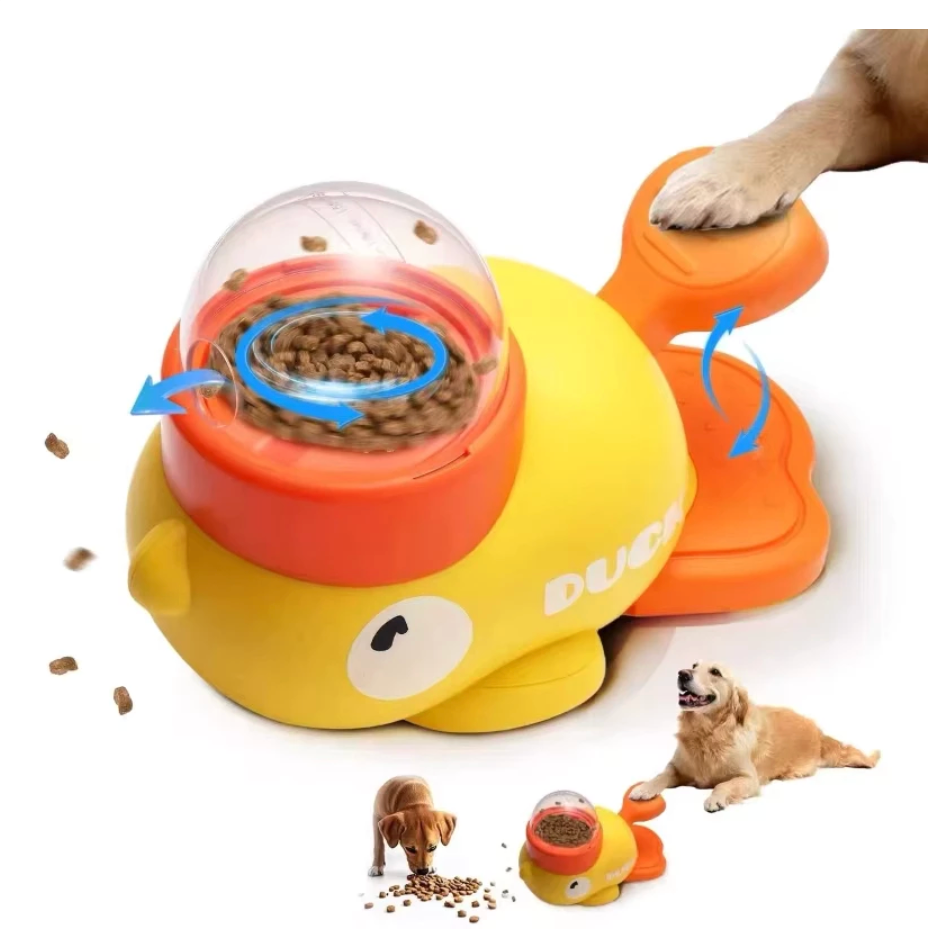Brinquedo Interativo Pato Dispensador de Ração | Patamood™
